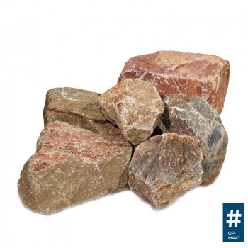 Grauwacke steen / Breuksteen voor steenkorven en schanskorven 660kg